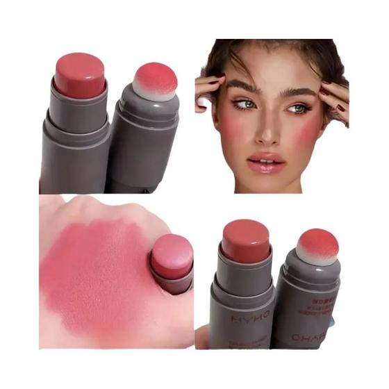 Imagem de Blush Cremoso Matte de Longa Duração - Ponta Dupla com Cores Expansíveis