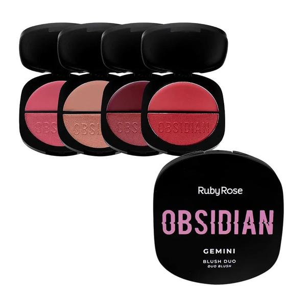 Imagem de Blush Duo Obsidian Gemini - Ruby Rose
