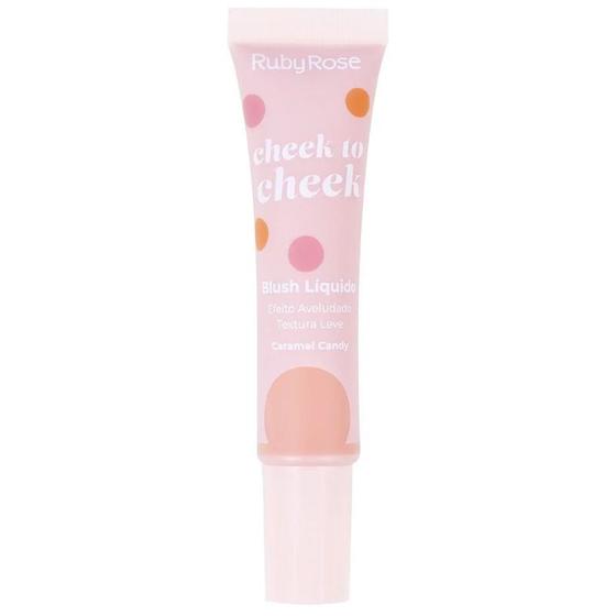 Imagem de Blush líquido Cheek to Cheek Ruby Rose - Caramel Candy