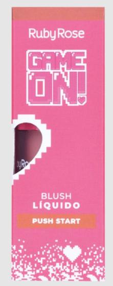 Imagem de Blush liquido push start game on - ruby rose