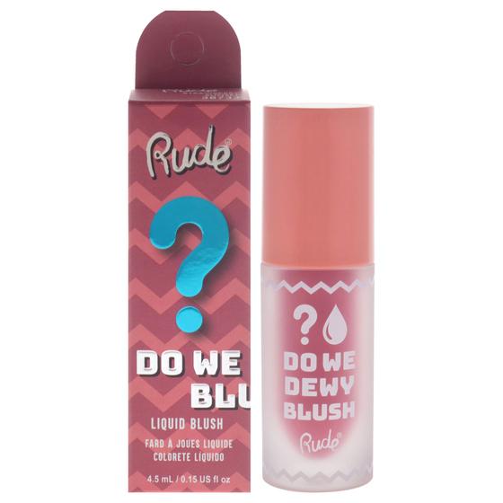 Imagem de Blush Líquido Rude Cosmetics Do We Dewy Strawberry - 4,5 mL