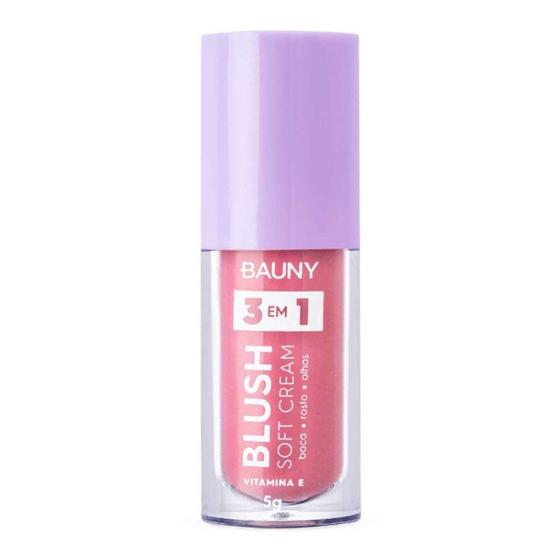 Imagem de Blush Líquido Soft Cream 3 em 1 Dreamy 5g - Bauny