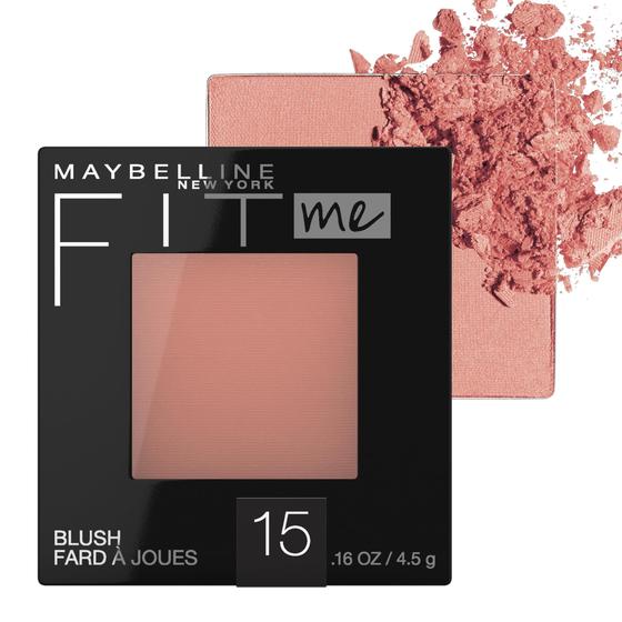 Imagem de Blush Maybelline Fit Me Lightweight Smooth Cor Nude 4.5g  