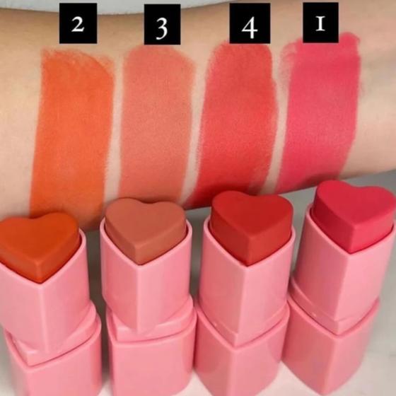 Imagem de Blush Stick Coração LN02240 A e B - Lua&Neve