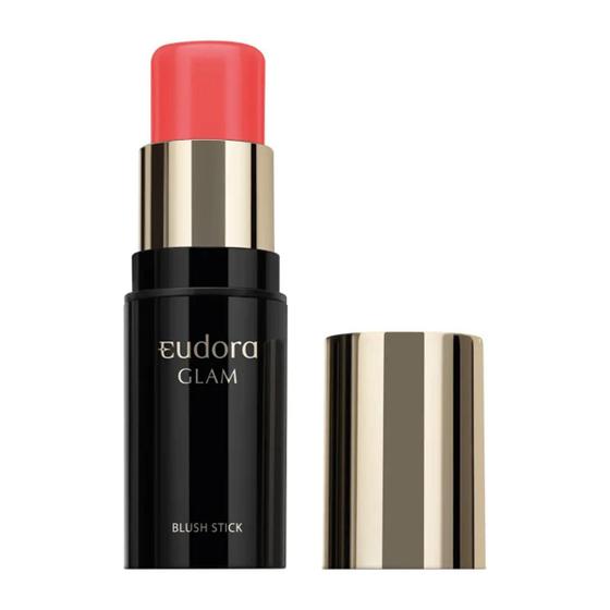 Imagem de Blush stick eudora glam rosa ginger 5g - 24 horas textura leve ultraresistente a água