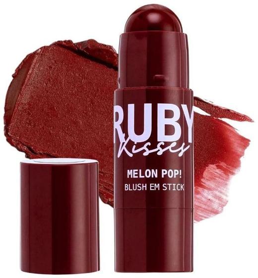 Imagem de Blush Stick Ruby Kisses Melon Pop 03 Terracotta Pop Mbs03B