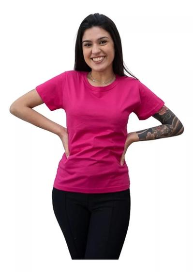 Imagem de Blusinha Feminina Baby Look Blusa Lisa Camiseta T Shirt