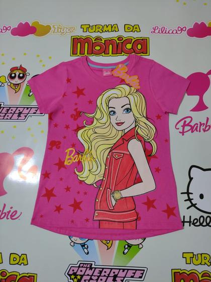 Imagem de Blusinha Infantil Barbie Pink Lançamento