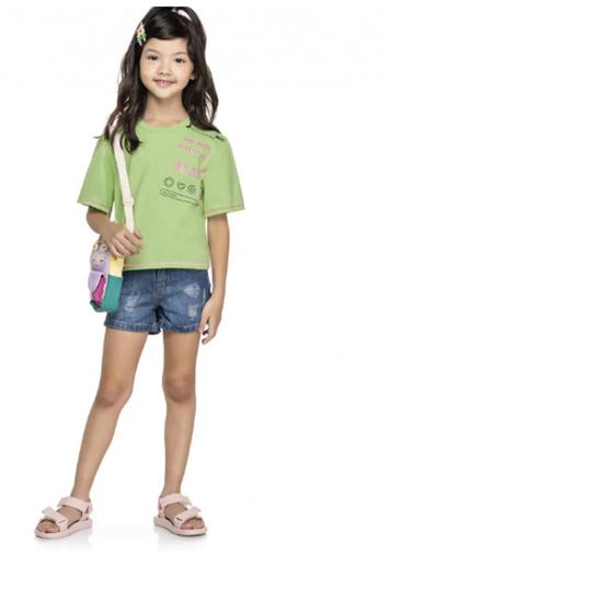 Imagem de Blusinha Infantil Juvenil Blusa Menina Verão Alenice