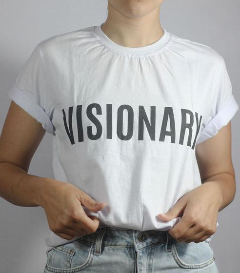 Imagem de Blusinha T Shirt Basica Estampada Visionary