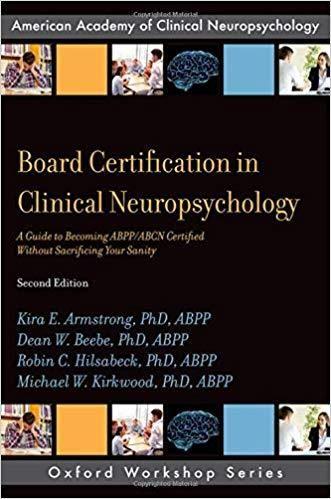 Imagem de Board certification in clinical neuropsychology