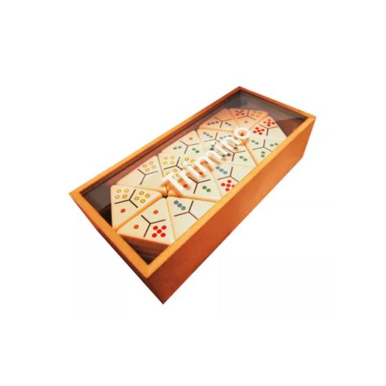 Imagem de Board Game Triminó Edição De Luxo Jogo de Tabuleiro Ludens Spirit