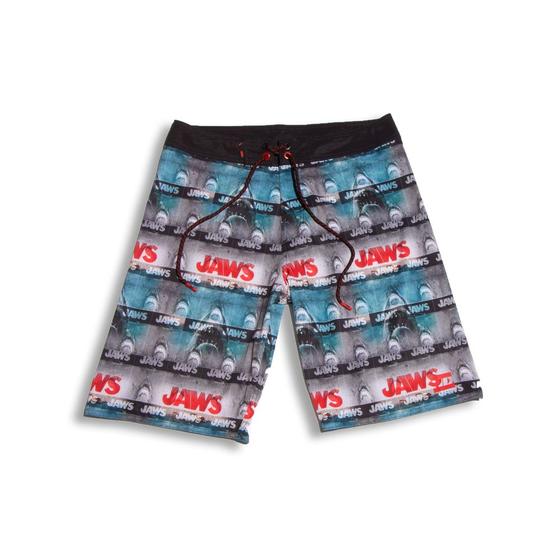 Imagem de Boardshort HD Sublimado Collab Jaws Preto