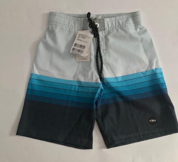 Imagem de Boardshort infantil Blue Sun Greenish, Cor: Azul TAM. 8 Ref: BER42070055