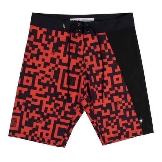 Imagem de Boardshort Mcd Qr Code Vermelha