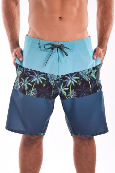 Imagem de Boardshort Natural Art Plus Size 22350338 Tropic - Azul