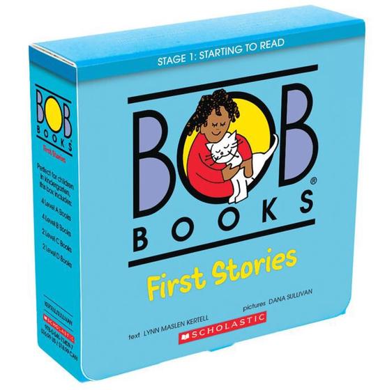 Imagem de Bob Books - First Stories Box Set Phonics, Ages 4 And Up, Kindergarten (sta - SCHOLASTIC INC