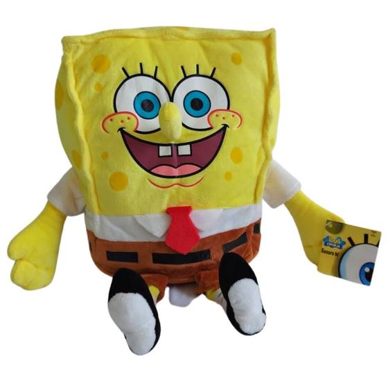 Bob Esponja de Pelúcia 38 Cm Original Nickelodeon - BBr Toys - Pelúcia ...
