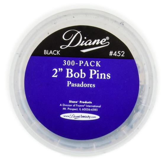 Imagem de Bobby Pins Diane Black, 2,5 cm de comprimento, pacote com 100