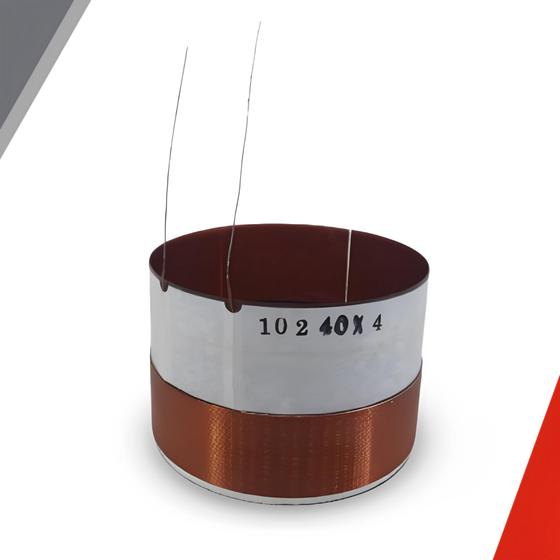 Imagem de Bobina 102/40x29.7/ 4 Ohms Kapton Cobre Para Alto Falantes