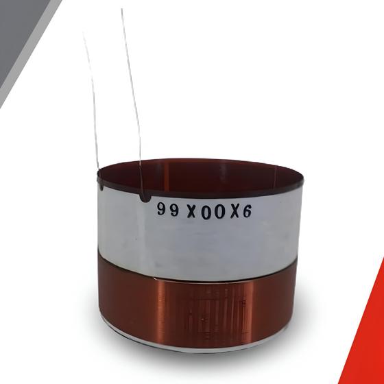 Imagem de Bobina 99.00x00x70.00/ 6ohms Kapton Cobre Para Alto Falantes