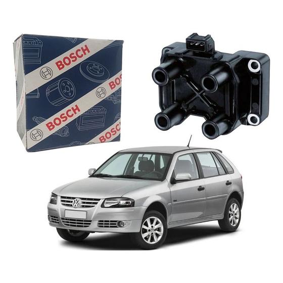 Imagem de Bobina De Ignição Bosch Gol G4 1.8 8v Ap Flex 2005 A 2009