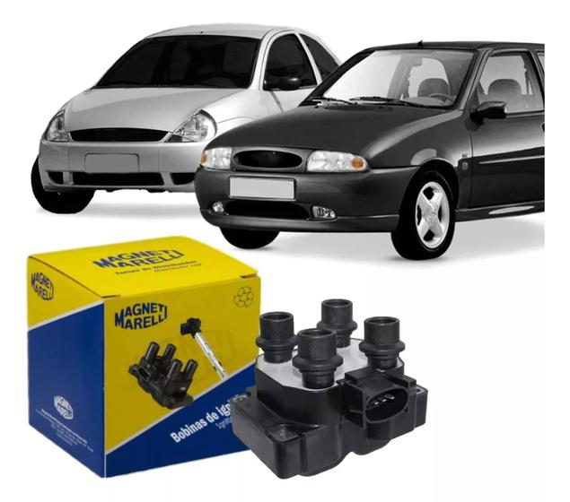 Imagem de Bobina de Ignição Magneti Marelli Ford Escort Fiesta Ka BI0038 - MAGNETI MARELLI