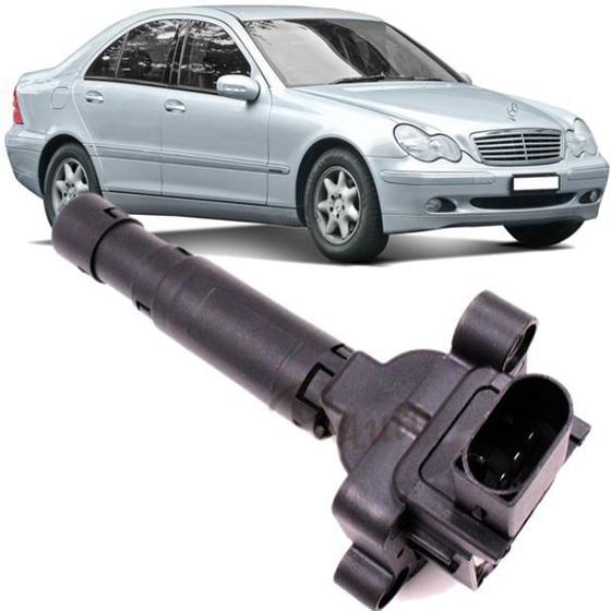 Imagem de Bobina de Ignição Mercedes C180 C200 C230 1.8 16V Kompressor de 2002 À 2007