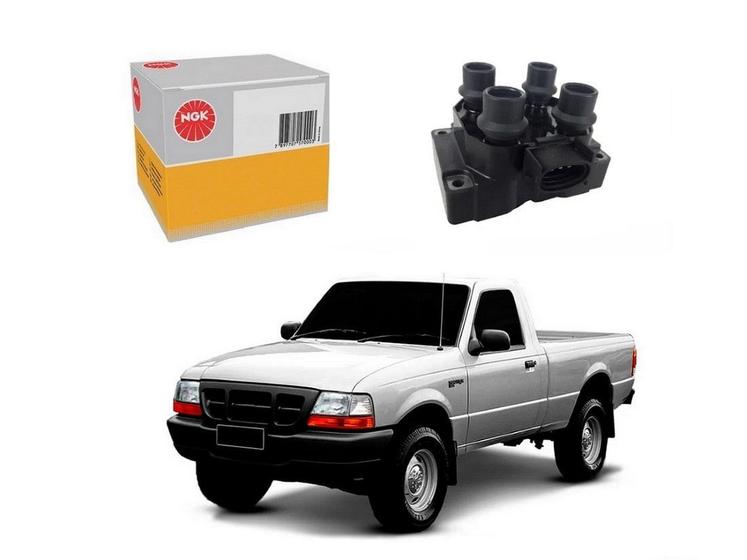 Imagem de Bobina de ignição ngk ford ranger zetec 2.5 16v 1997 a 2001