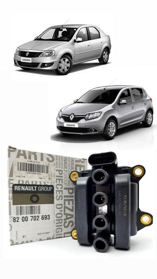 Imagem de Bobina de Ignição Original Renault - Logan e Sandero 1.0 16v de 2008 a 2016.