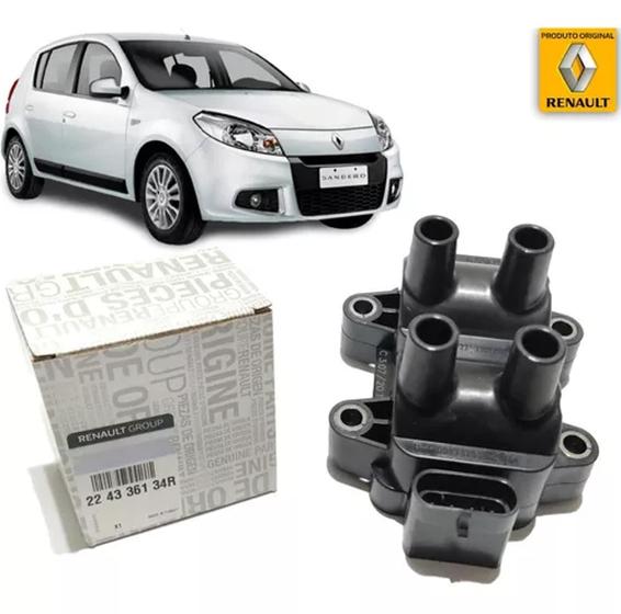 Imagem de Bobina De Ignição Original Renault - Logan, Sandero e Clio 1.6 8v K7M 224336134R