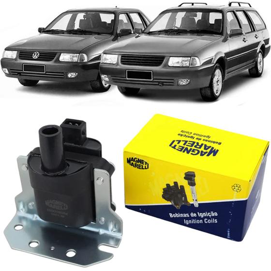 Imagem de Bobina Ignição 2 Pinos Santana Quantum 1.8 2.0 8V 16V AP MI