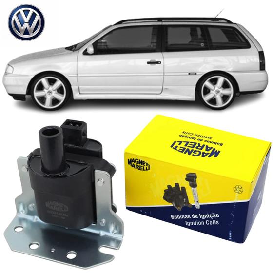 Imagem de Bobina Ignição 2 Pinos VW Parati G2 1.6 1.8 2.0 8V 16V AP MI