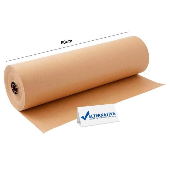Imagem de Bobina papel kraft 60cm x 150 metros monolucido 80gr