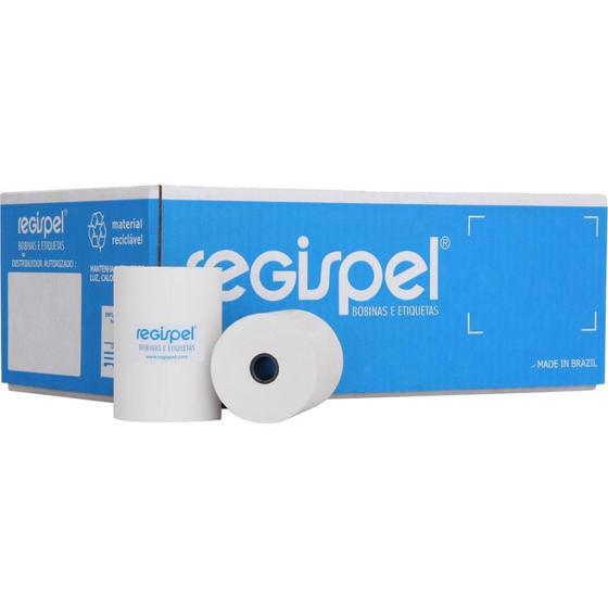 Bobina Termica 80MMX40M. Branca 48G. (7893460319033) Menor preço em Bobina Termica 80MMX40M. Branca 48G. (7893460319033)