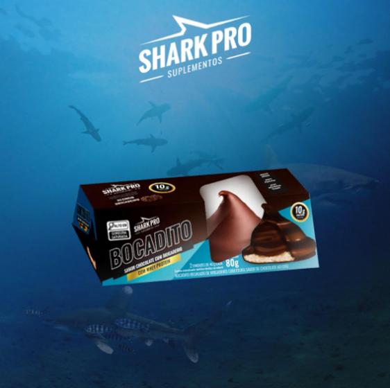 Imagem de Bocadito - 2 Unidades 40g Chocolate Com Brigadeiro - Shark Pro