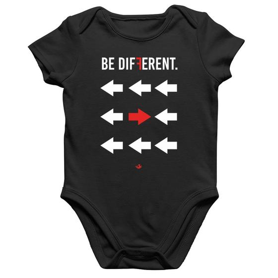 Imagem de Body Bebê Algodão Be Different - Foca na Moda