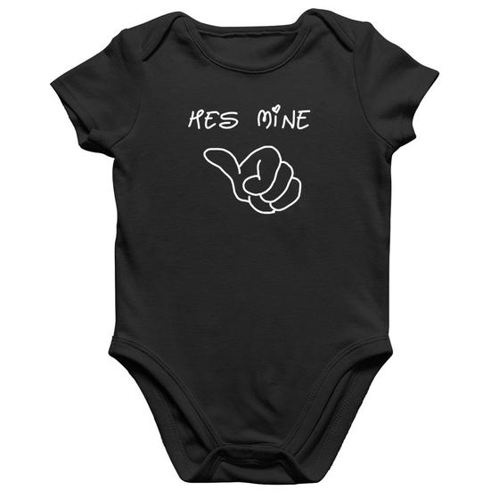 Imagem de Body Bebê Algodão He's Mine - Foca na Moda