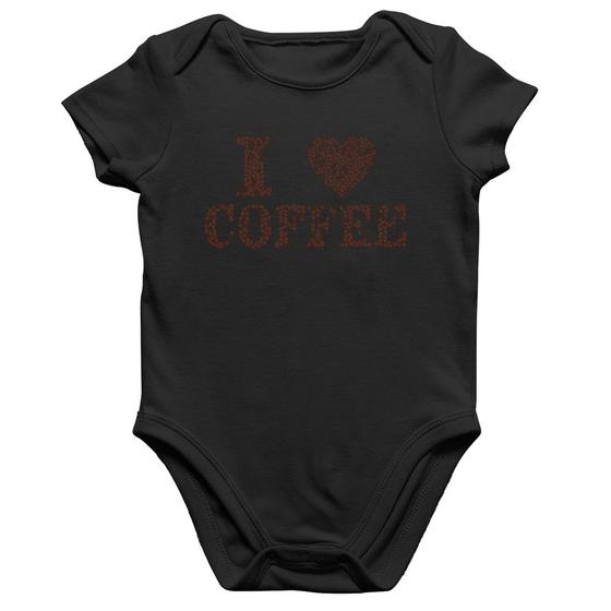 Imagem de Body Bebê Algodão I Love Coffee - Foca na Moda