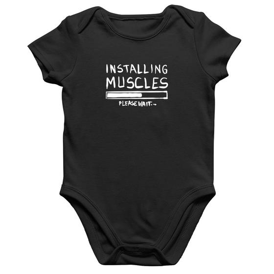 Imagem de Body Bebê Algodão Installing Muscles - Foca na Moda