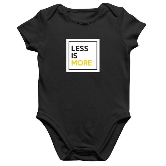 Imagem de Body Bebê Algodão Less is More - Foca na Moda