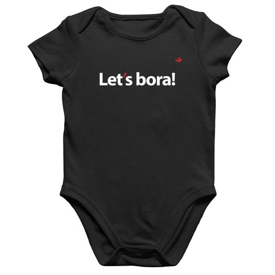 Imagem de Body Bebê Algodão Let's bora! - Foca na Moda