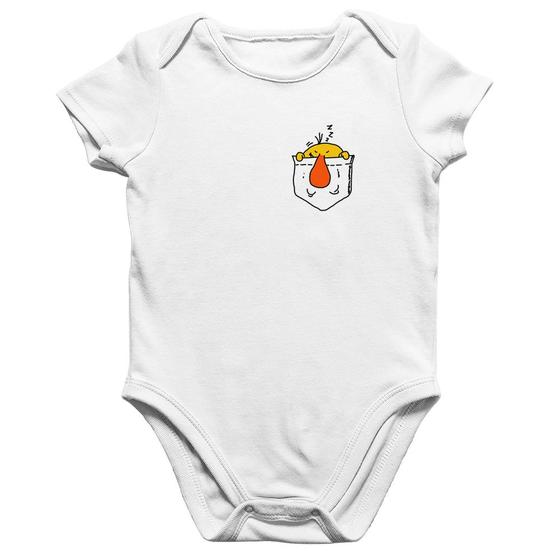 Imagem de Body Bebê Algodão Pocket Bug - Foca na Moda