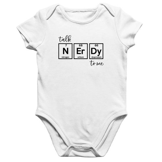 Imagem de Body Bebê Algodão Talk Nerdy To Me - Foca na Moda