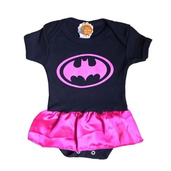 Imagem de Body Bebe Batgirl Temático / Fantasia Mesversário