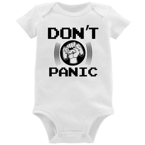 Imagem de Body Bebê Don't Panic - Foca na Moda