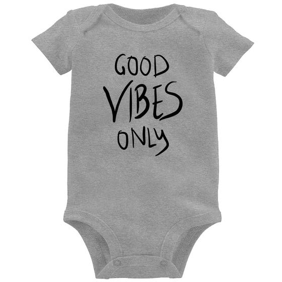 Imagem de Body Bebê Good Vibes Only - Foca na Moda