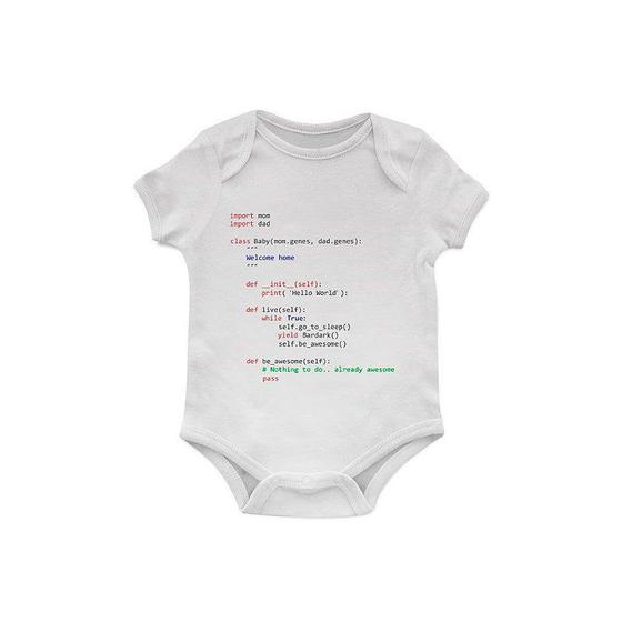 Imagem de Body Bebê Linguagem Python Class