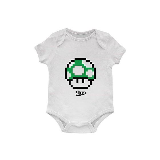 Imagem de Body Bebê Mario 1 UP