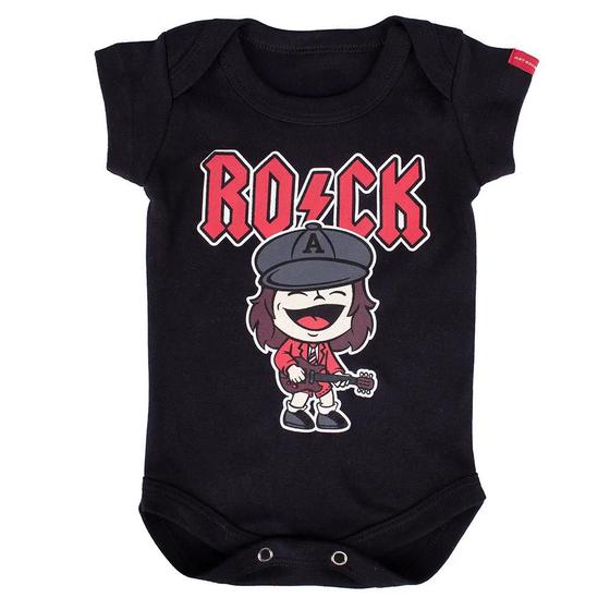 Imagem de Body Bebê Rock Baby Preto Art Rock